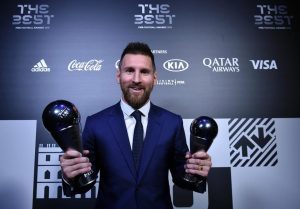 Messi won the FIFA player of the year award