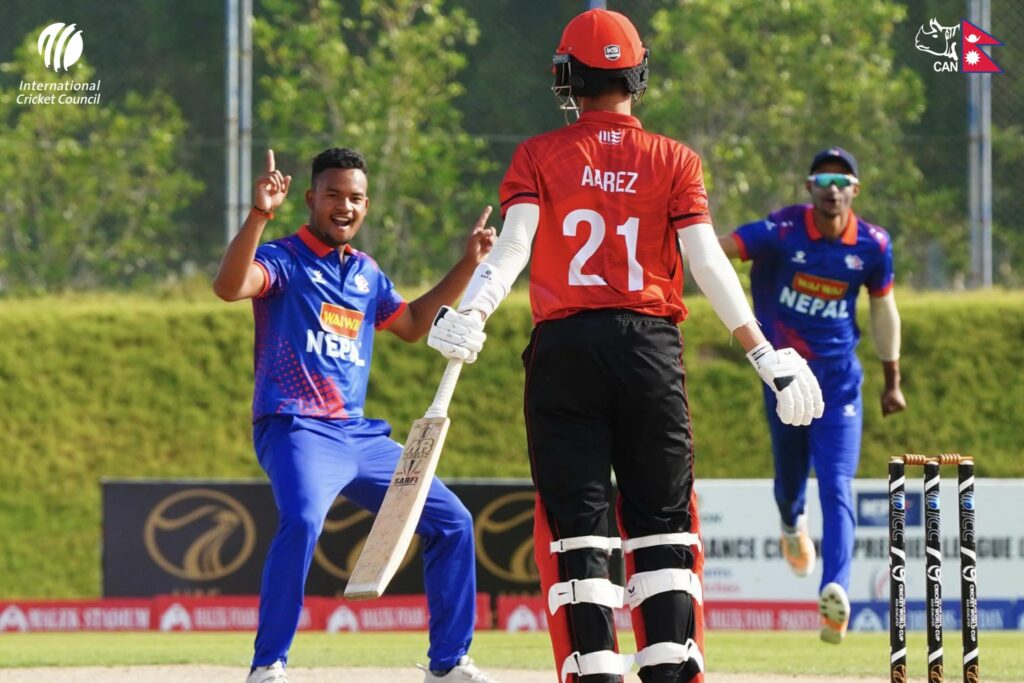 U19 Cricket World Cup-Qualifier: Nepal set a target of 192 runs to UAE