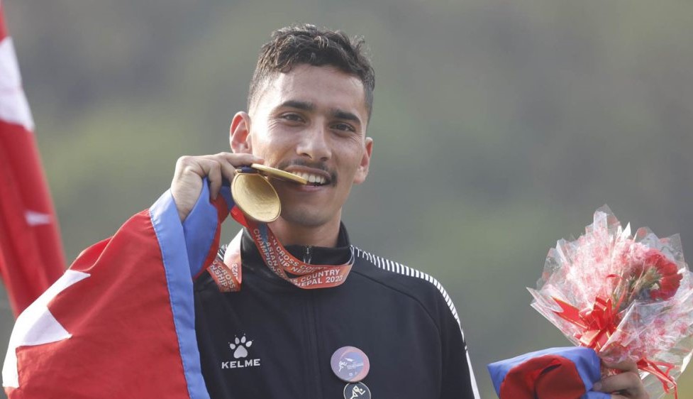 Deepak gets a historic Gold for in Asian Cross Country