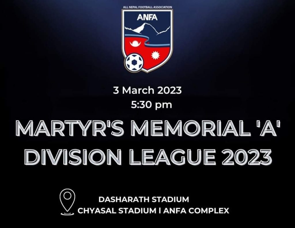 A Division League: Friends vs Khumaltar in the first match