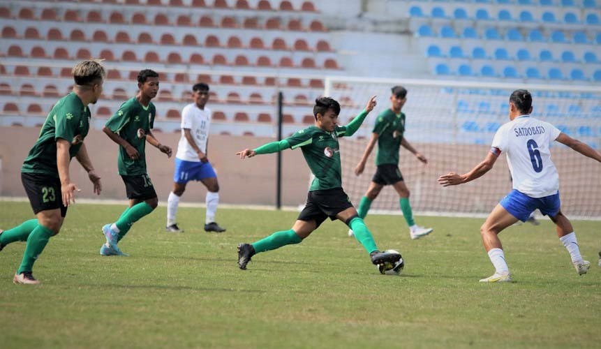 A Division League: Satdobato defeated New Road Team 2-1