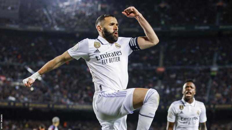 Real entered the Copa-Del Rey’s final after beating Barcelona 4-0