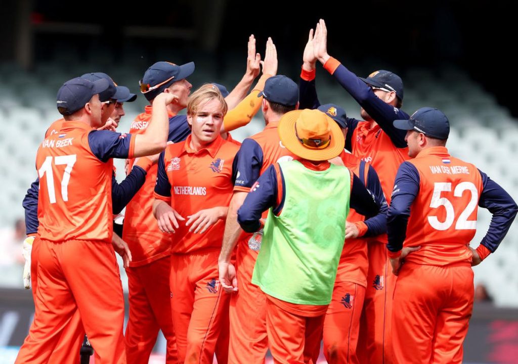 Netherlands qualified for the World Cup after beating Scotland by five wickets