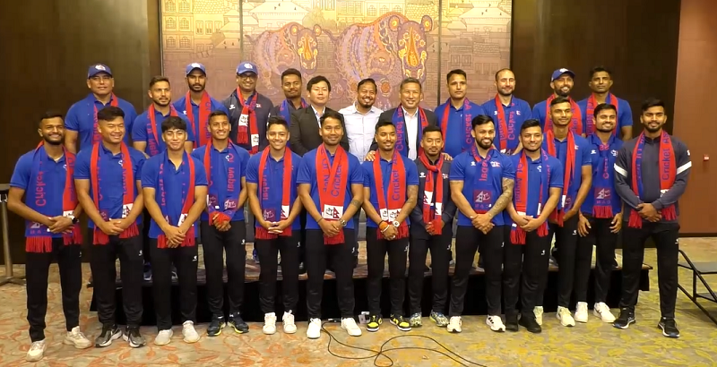 Farewell to the Nepalese team for the ACC Emerging Teams Asia Cup