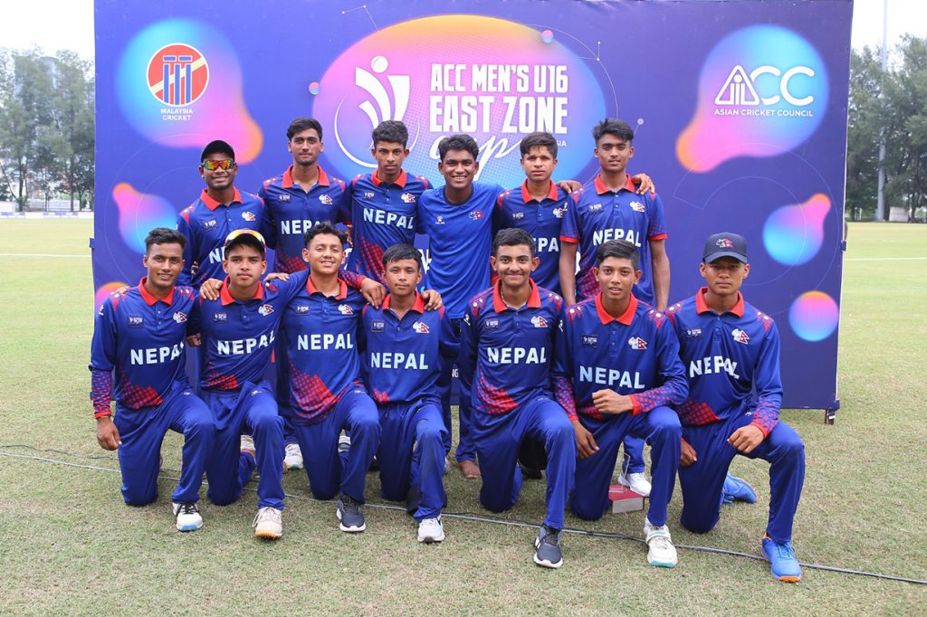 Nepal is playing against Malaysia for ACC U-16 East Zone Cup title