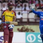 India lost to West Indies by four runs in the first T-20