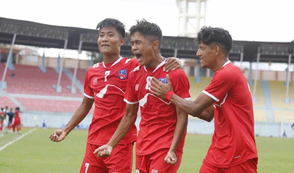 Nepal vs Maldives: Nepal leads 2-0 in the first half of the match