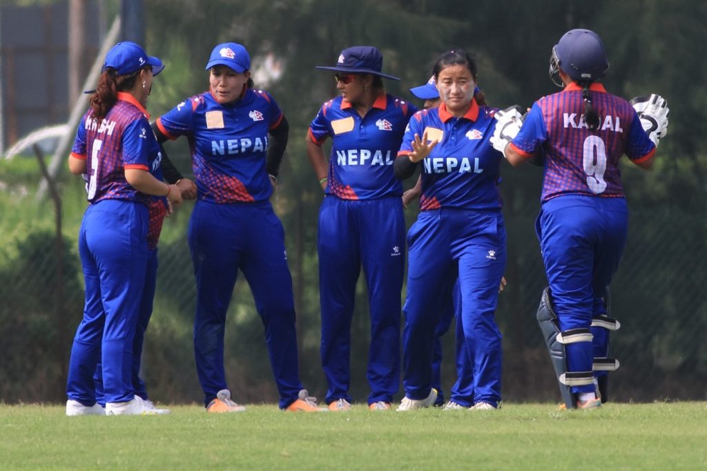 The Nepali women’s team eliminated from Asia Women’s Global T20 – Qualifiers