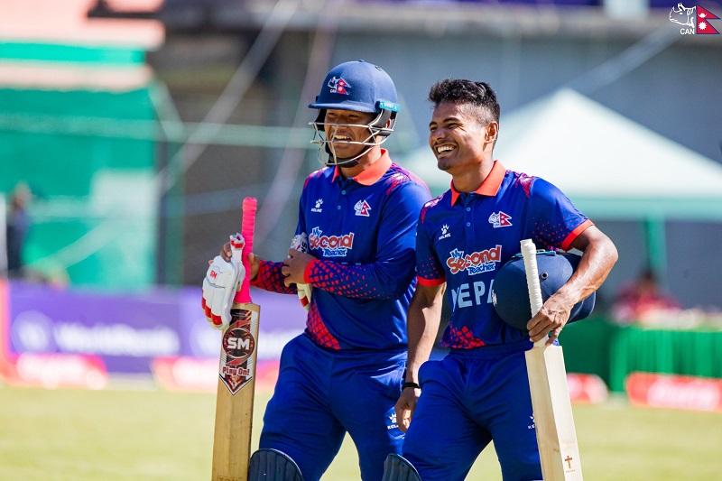 Nepal is playing against Malaysia in the second match today
