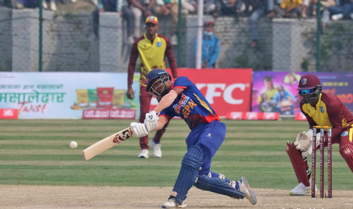 Nepal defeated West Indies A by 4 wickets in the first T20I match