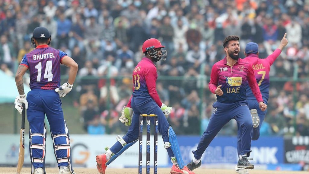 Captain Paudel’s Valiant 85 Holds Nepal Together After Airee’s Dismissal