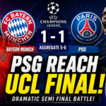 PSG Reach UEFA Champions League Final After Dramatic Battle Against Bayern Munich in Semi Final Thriller