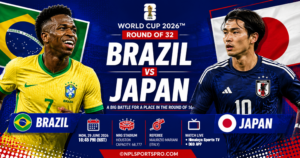 Brazil vs Japan Preview: Samba Giants Face Tough Japanese Challenge in World Cup Round of 32