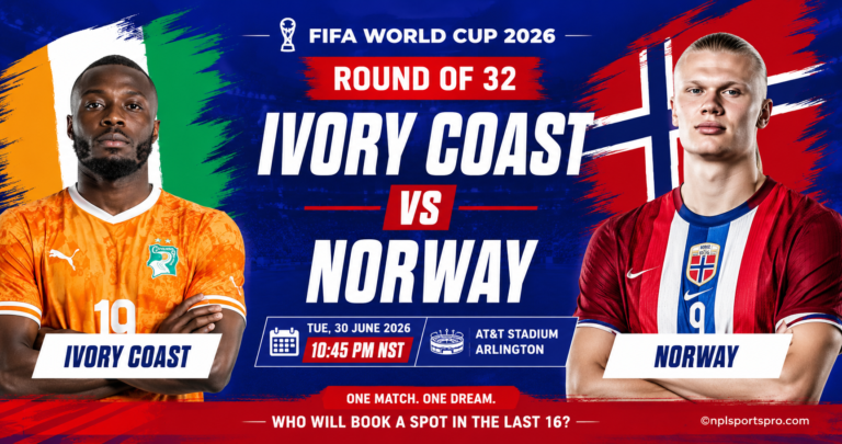 Ivory Coast vs Norway, FIFA WC 2026 Round- 32: Match Preview, Team News, Possible Lineups, Predict