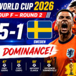 Netherlands Hammer Sweden 5-1 as Gakpo and Brobbey Lead Dutch Charge