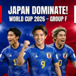 Japan Crush Tunisia 4-0 to Move Closer to Knockout Stage in the World Cup 2026
