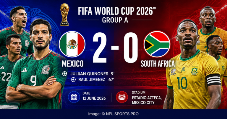 Mexico Defeat South Africa 2-0 In FIFA World Cup 2026 Opening Match
