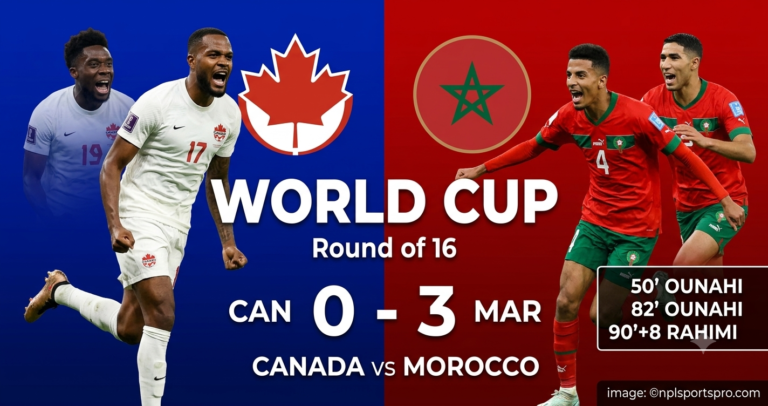Canada Out! Morocco Seal Stunning 3-0 Victory to Reach World Cup Last Eight