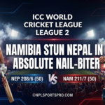 ICC CWC League 2: Nepal Suffer Heartbreaking 3-Run Defeat Against Namibia