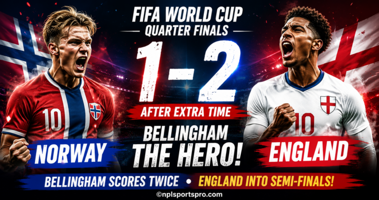 Norway 1-2 England (AET): Jude Bellingham’s Double Crushes Norway’s World Cup Dream