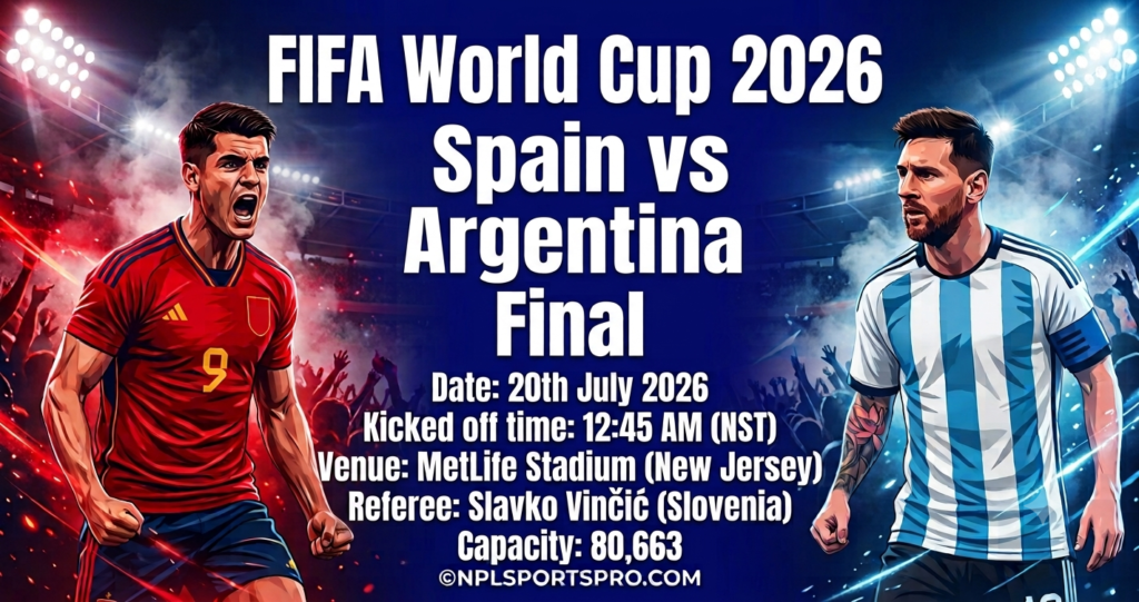Spain vs Argentina: FIFA World Cup 2026 Final Preview – History, Glory and the Ultimate Prize Await in New Jersey