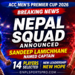 Nepal Announce 14-Member ACC Premier Cup Squad: Sandeep Takes ODI Captaincy